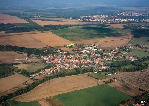 Letecké snímky obce podzim 2019